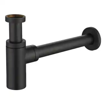 Marho MatchU wastafelsifon 5/4" x 32 mm mat zwart