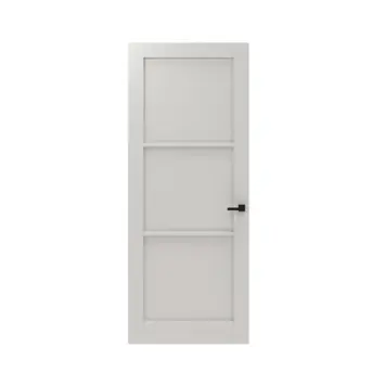 Lundia binnendeur Frama Tre 2A01 wit gegrondverfd opdek links 83 x 201,5 cm