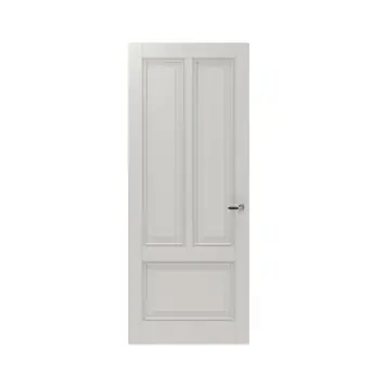 Lundia binnendeur Frama Tva 2A01 wit gegrondverfd opdek rechts 88 x 201,5 cm
