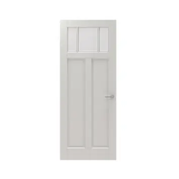 Lundia binnendeur Frama En 2G02 mat facet glas wit gegrondverfd stomp 93 x 211,5 cm