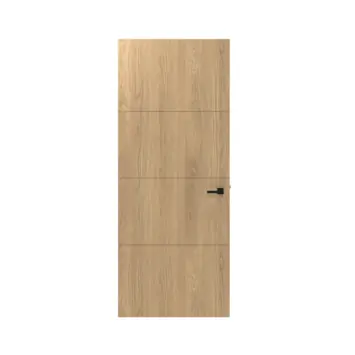 Lundia binnendeur Linj En CA01 light oak fineer stomp rechts 88 x 231,5 cm