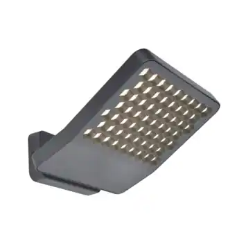 LUTEC wandlamp Atlantis donkergrijs 24W