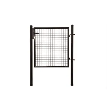 Giardino enkele tuintuinpoort zwart verzinkt 150 x 100 cm