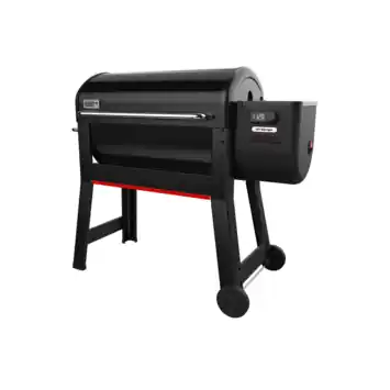 Weber Smoque XL pelletbarbecue metaal zwart 60 x 45 cm