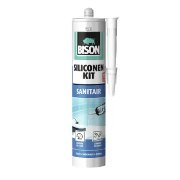 Bison siliconenkit wit 300 ml