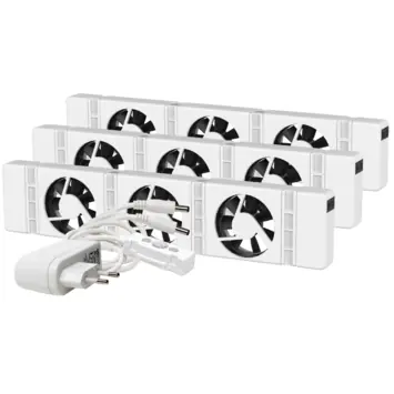 SpeedComfort radiator ventilator trio set