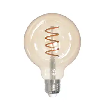 Handson LED 95mm globe E27 7W=30W 350LM smoke dimbaar