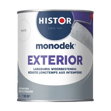 Histor Monodek Exterior muurverf wit 1 liter