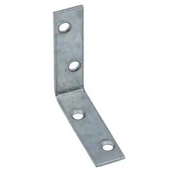 Waelbers stoelhoek 55 x 55 mm verzinkt 10 stuks