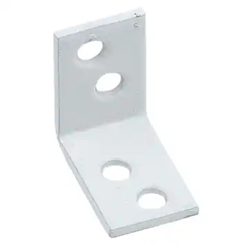 Waelbers stoelhoek 25 x 25 mm wit 4 stuks