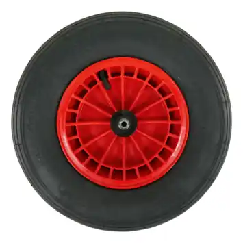 Altrad Fort Kruiwagenwiel Rood 13x2 cm