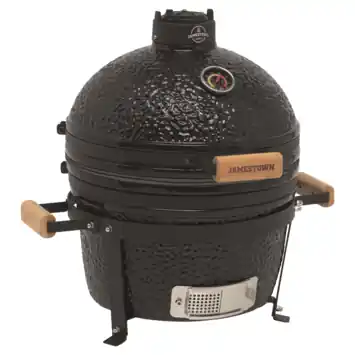 Jamestown Marwin kamado keramiek zwart (S) ø 32,5 cm