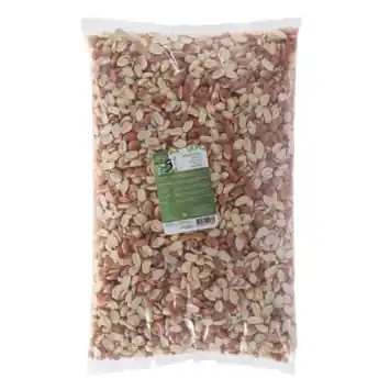 Emmer met rode pinda's voor vogels 2,5 kg