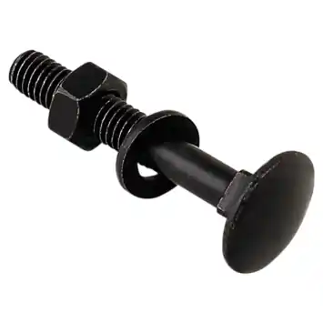 Blackline slotbout incl. moer en ring M6x40 5 stuks