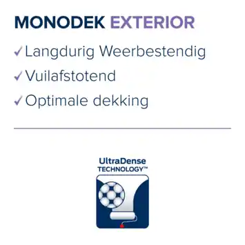 Histor Monodek Exterior muurverf wit 5 liter