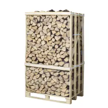 Fancy Flames berkenhaardhout krat 2M³ ovengedroogd