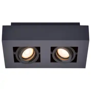 Lucide opbouwspot Xirax zwart