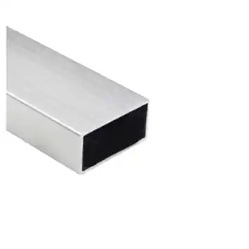 Buis rechthoekig aluminium brut 40x20x2000x1,5mm