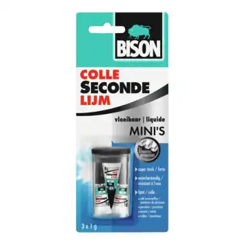 Bison secondelijm super compact 2,4 g