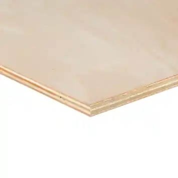 Multiplex plaat hardhout voor binnen 244 x 122 cm 12 mm