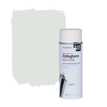 KARWEI spuitlak zijdeglans RAL 9010 gebroken wit 400 ml