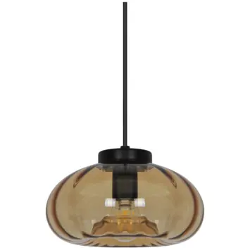 KARWEI hanglamp Lena amber Ø20 x 120cm