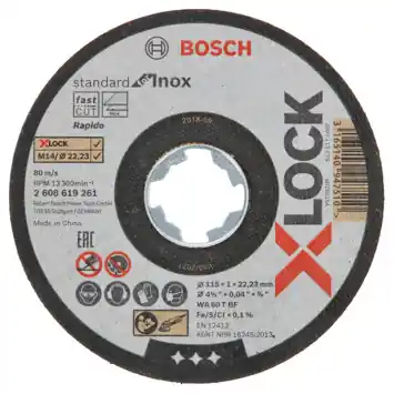 Bosch slijpschijf X-lock 115mm