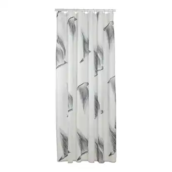 Sealskin douchegordijn birds 180x200cm zwart/wit