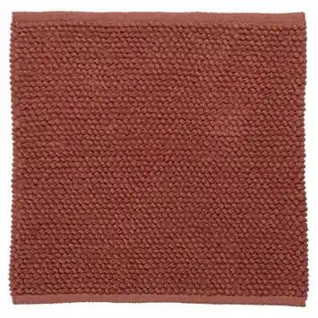 Sealskin badmat delhi 60x60cm donkerroze