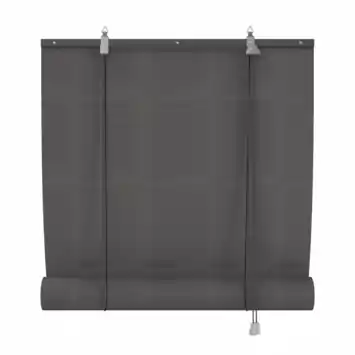 KARWEI bamboe roll-up lichtdoorlatend zwart (kleurnr. 1033) 120x180 cm (bxh)