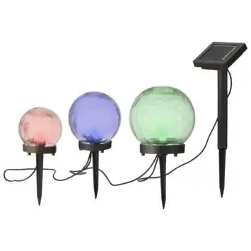 Solar licht bulb gekleurd glas Ø12