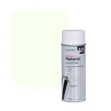 KARWEI radiator spuitlak hoogglans gebroken wit 400 ml