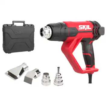 SKIL heteluchtpistool 8040GA 2000W LCD display + 4 opzetstukken