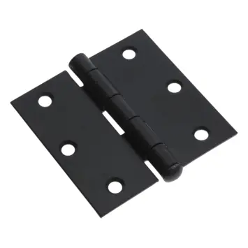 KARWEI Scharnier met losse pen 75x75 mm zwart - 2 stuks