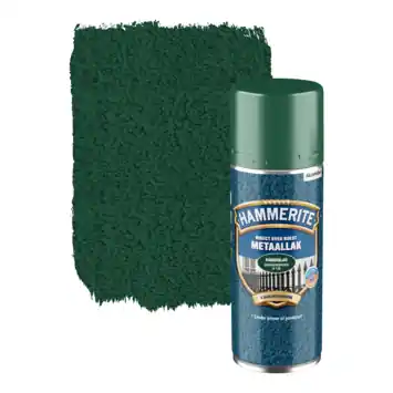 Hammerite metaallak spuitlak hamerslag donkergroen 400 ml