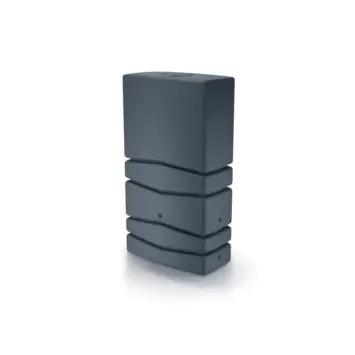 Posperplast regenton Aqua tower 350L antraciet kunststof  39  x 78 x 135 cm