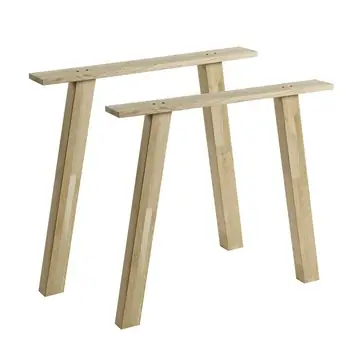 WOOOD tafelonderstel Tablo A-poot eiken set 2 stuks