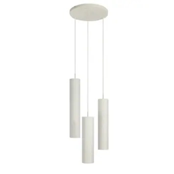 Vtwonen hanglamp Paper Tube 3-lichts ø40cm