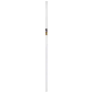 CANDO hoge plint kwartrond clip wit 1,2 x 5,8