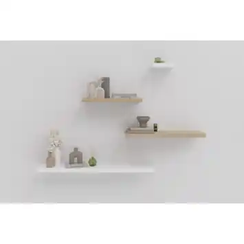 Duraline wandplank XL4 eik fineer 60x23,5 cm 38 mm