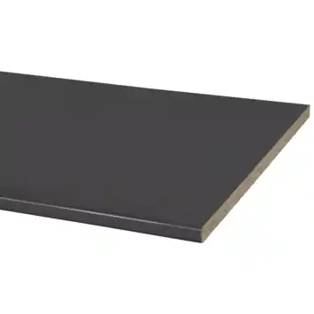Werkblad AS28 265x60cm Donker Grijs