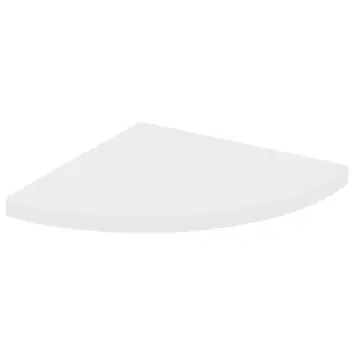 Duraline wandplank hoek XS2 wit 30x30 cm 18 mm