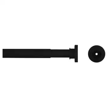 Douchestang Seallux 125-220cm zwart zwart
