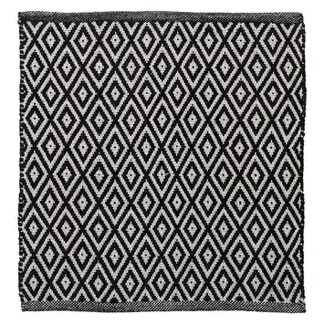 Sealskin badmat trellis 60x60cm zwart