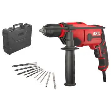 SKIL klopboormachine met metalen boorkop 6725GA 710W + 10 boren