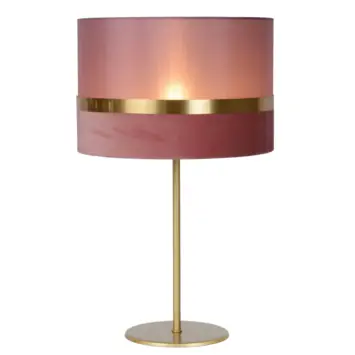 Lucide EXTRAVAGANZA TUSSE tafellamp Ø 30 cm Roze