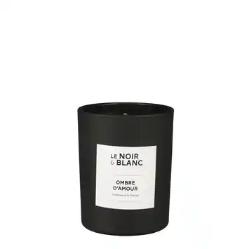 Le Noir & Blanc geurkaars Ombre d'amour
