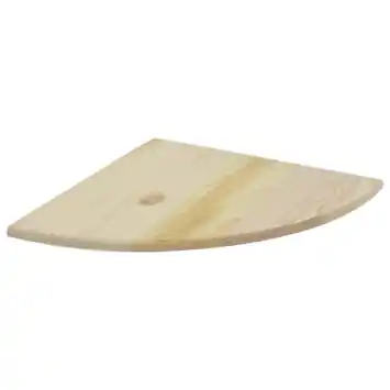 Wandplank hoek XS2 massief vuren 30x30 cm 18 mm