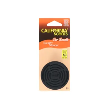 California Scents Luchtverfrisser Sunset Woods Op Kaart