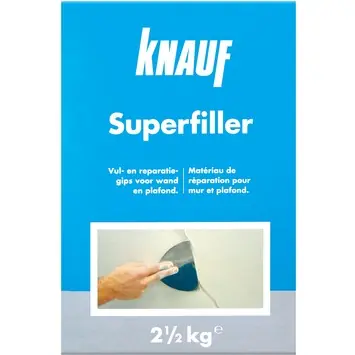 Knauf Superfiller vul- en reparatiegips 2,5 kg